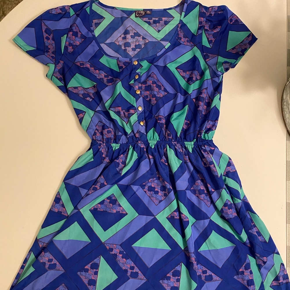 Women’s Hello Kitty Dress with Pockets